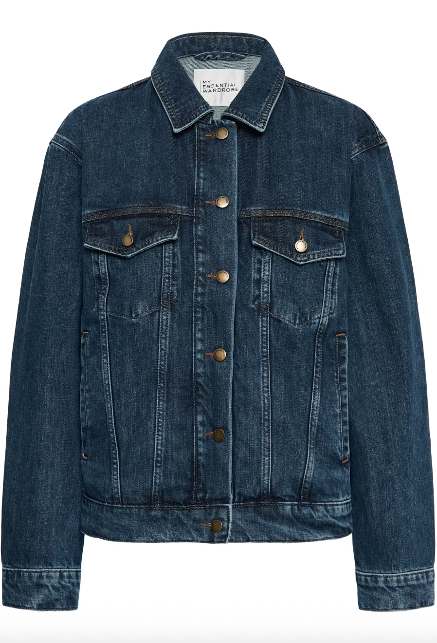 My Essential Wardrobe Denim Jacket 10 The Sofi 192 Dark Blue Retro Wash