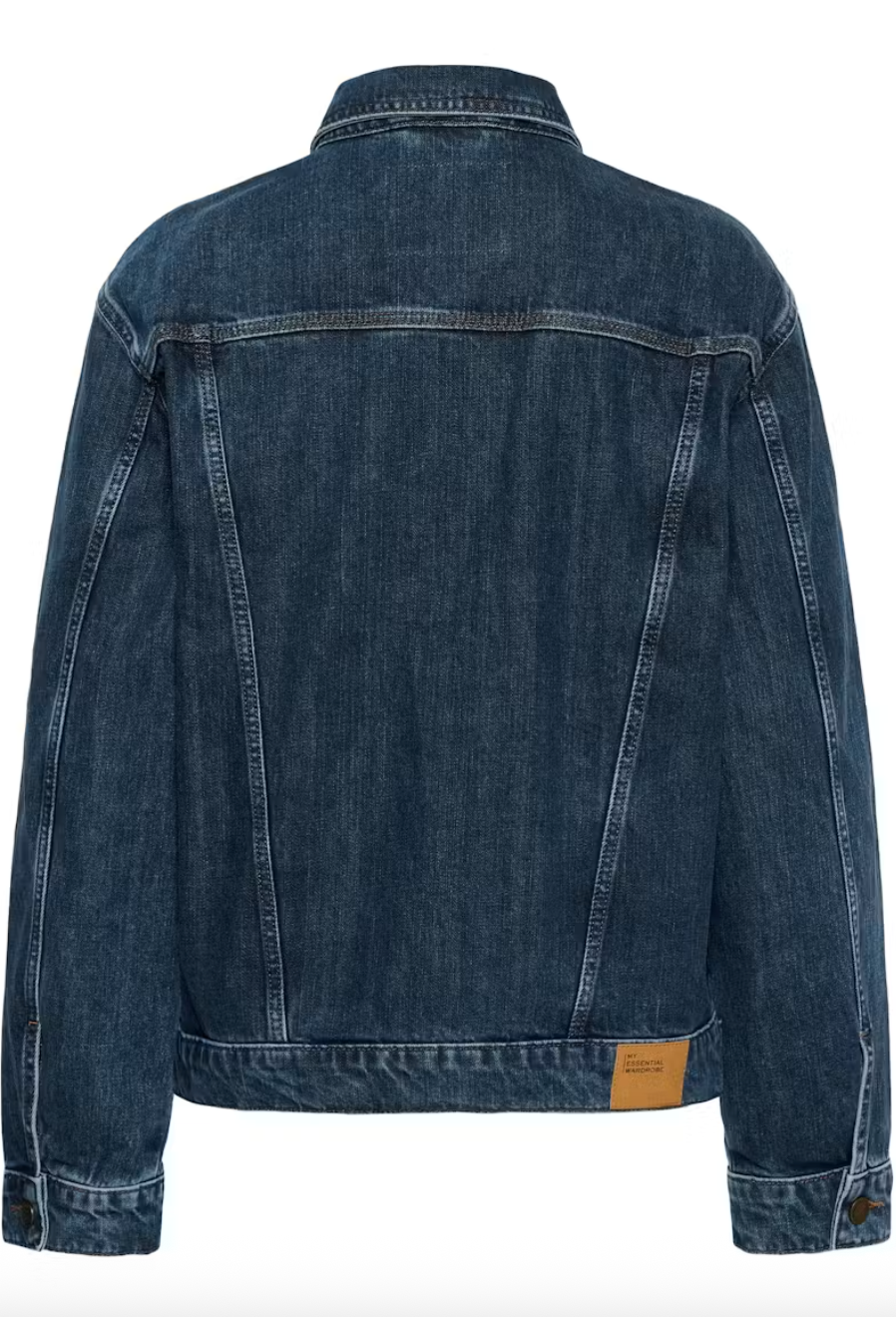 My Essential Wardrobe Denim Jacket 10 The Sofi 192 Dark Blue Retro Wash