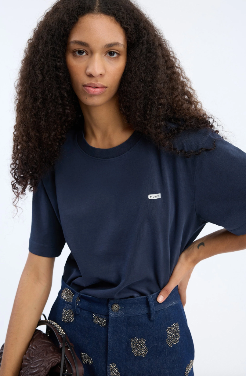 Munthe Bellamy T-shirt Navy