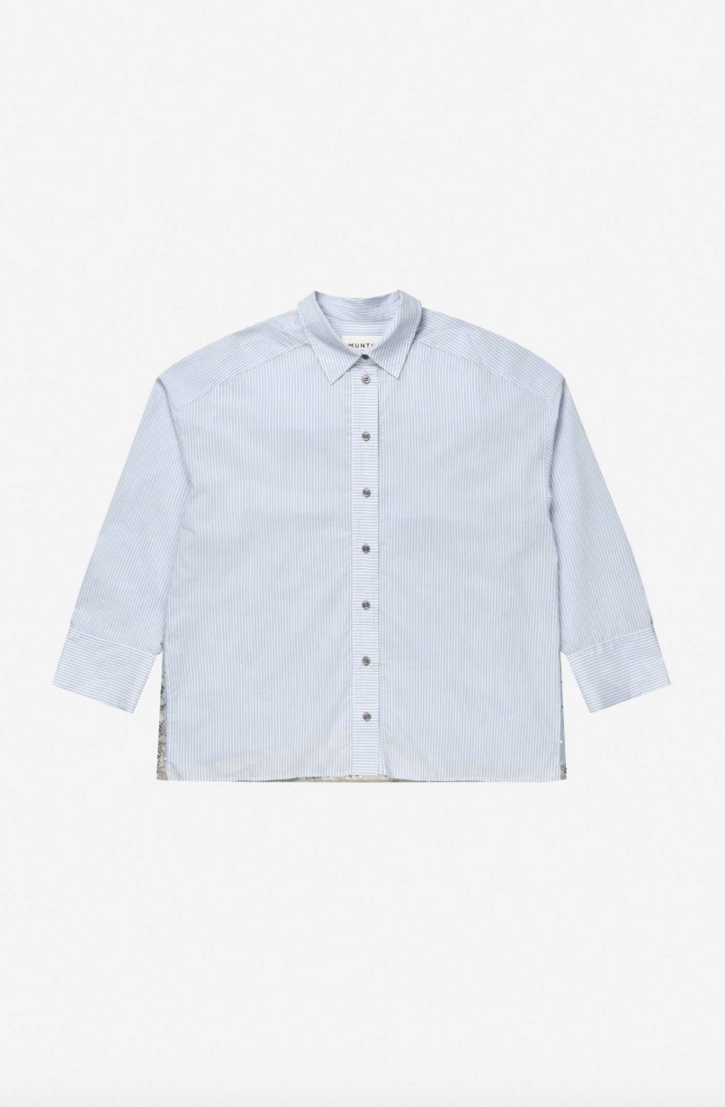 Munthe Vontario Shirt Stripe Blue