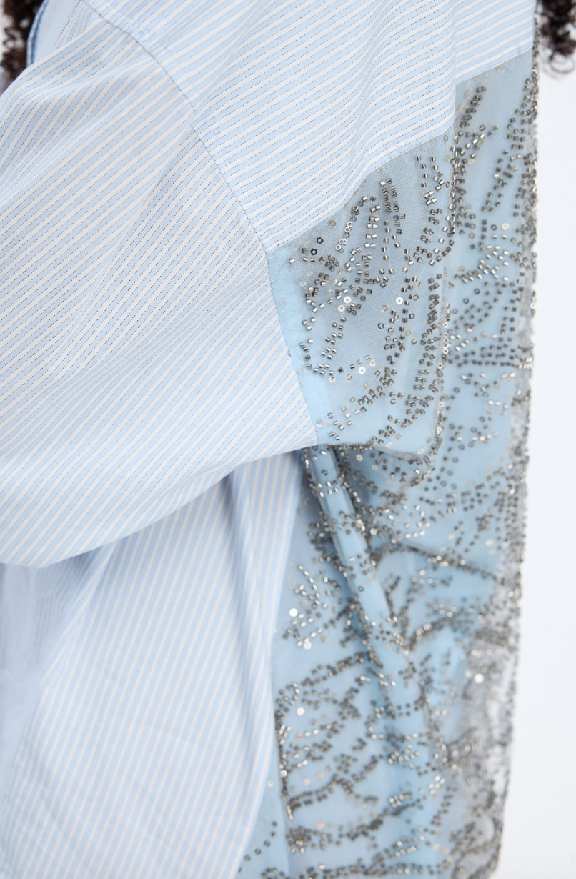 Munthe Vontario Shirt Stripe Blue