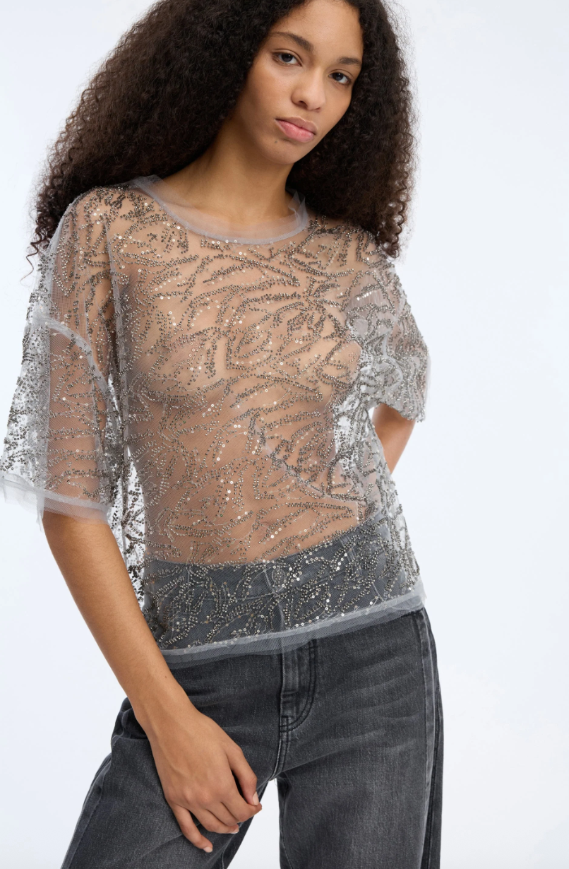 Munthe Vun Shirt Gun-Metal