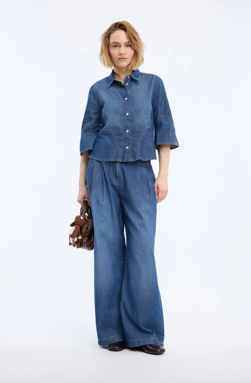 Munthe Vunna Top Blue