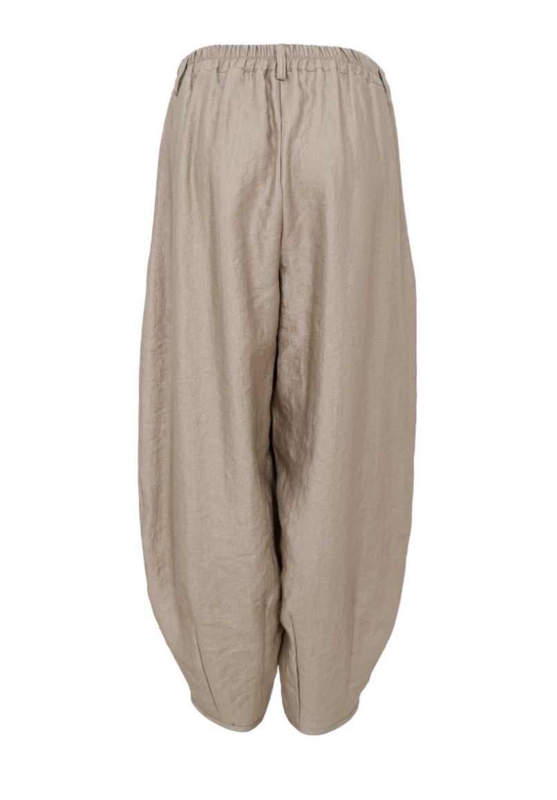 Black Colour BCAmara Balloon Pant Desert