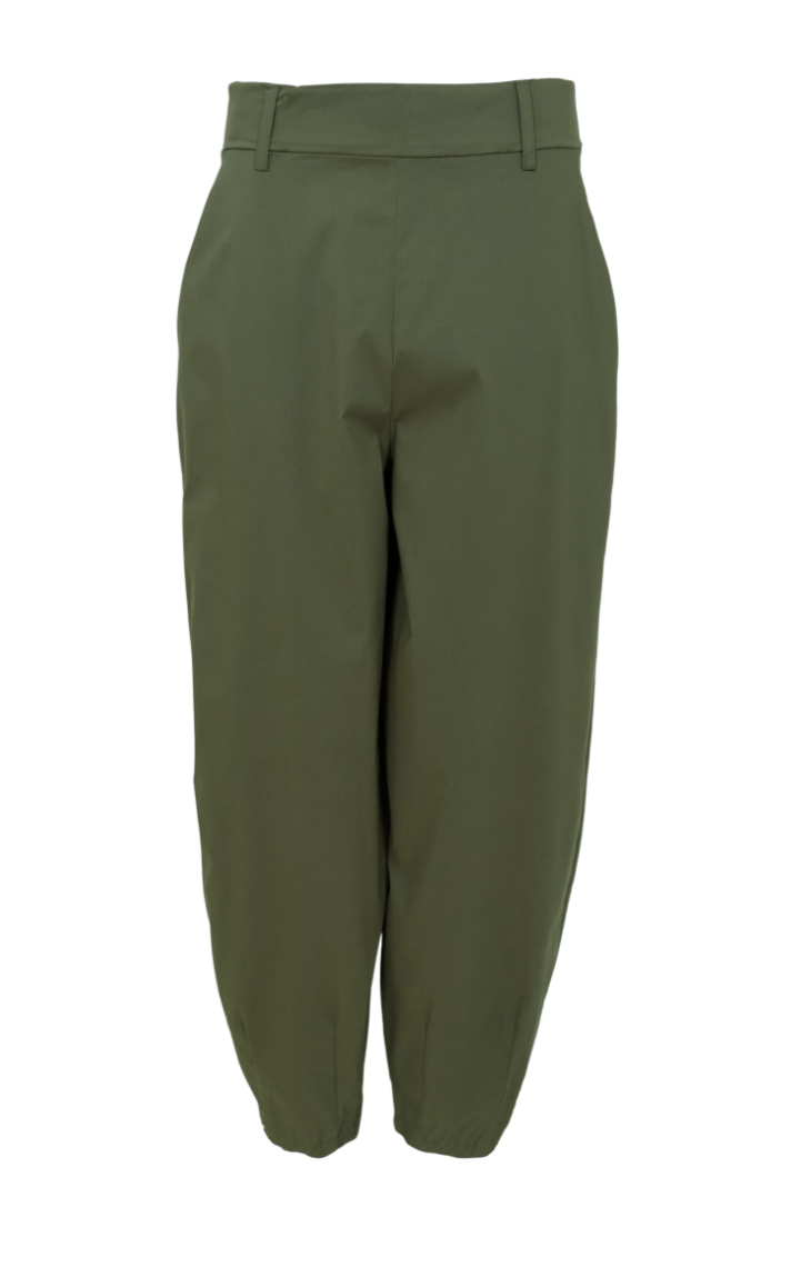 Black Colour BCBeate Barrel Pant Army