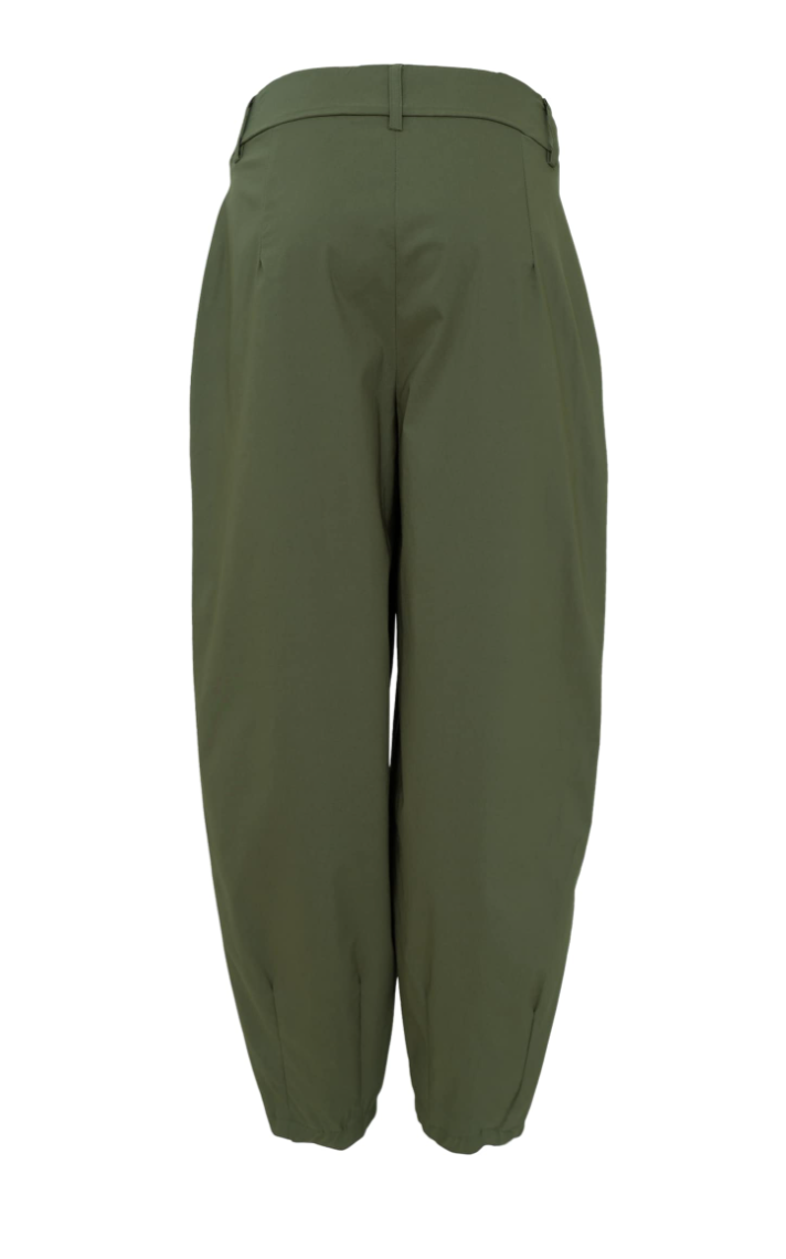 Black Colour BCBeate Barrel Pant Army