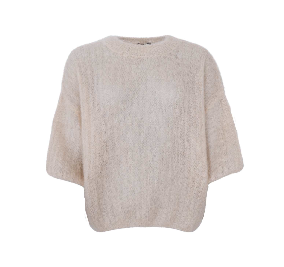 Black Colour BCBjoerk S/S Jumper Latte