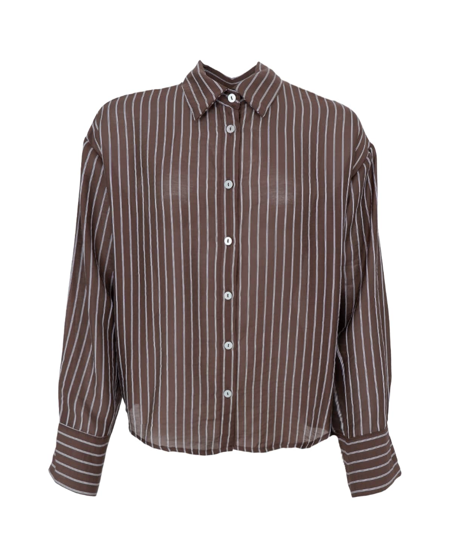 Black Colour BCMalone Shirt Coffee