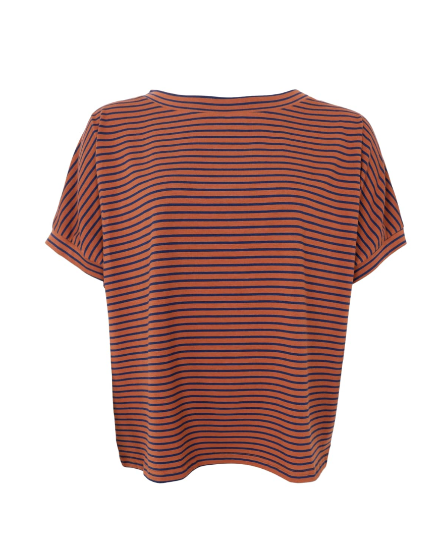 Black Colour BCMaya Loose Tee Camel