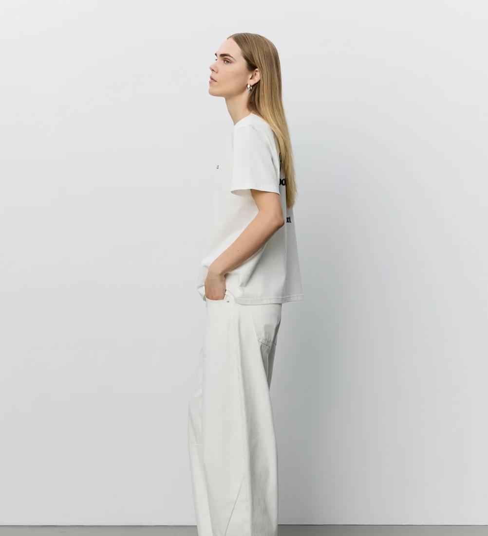 Sofie Schnoor RiverSW Printed Boxy T-shirt Off White