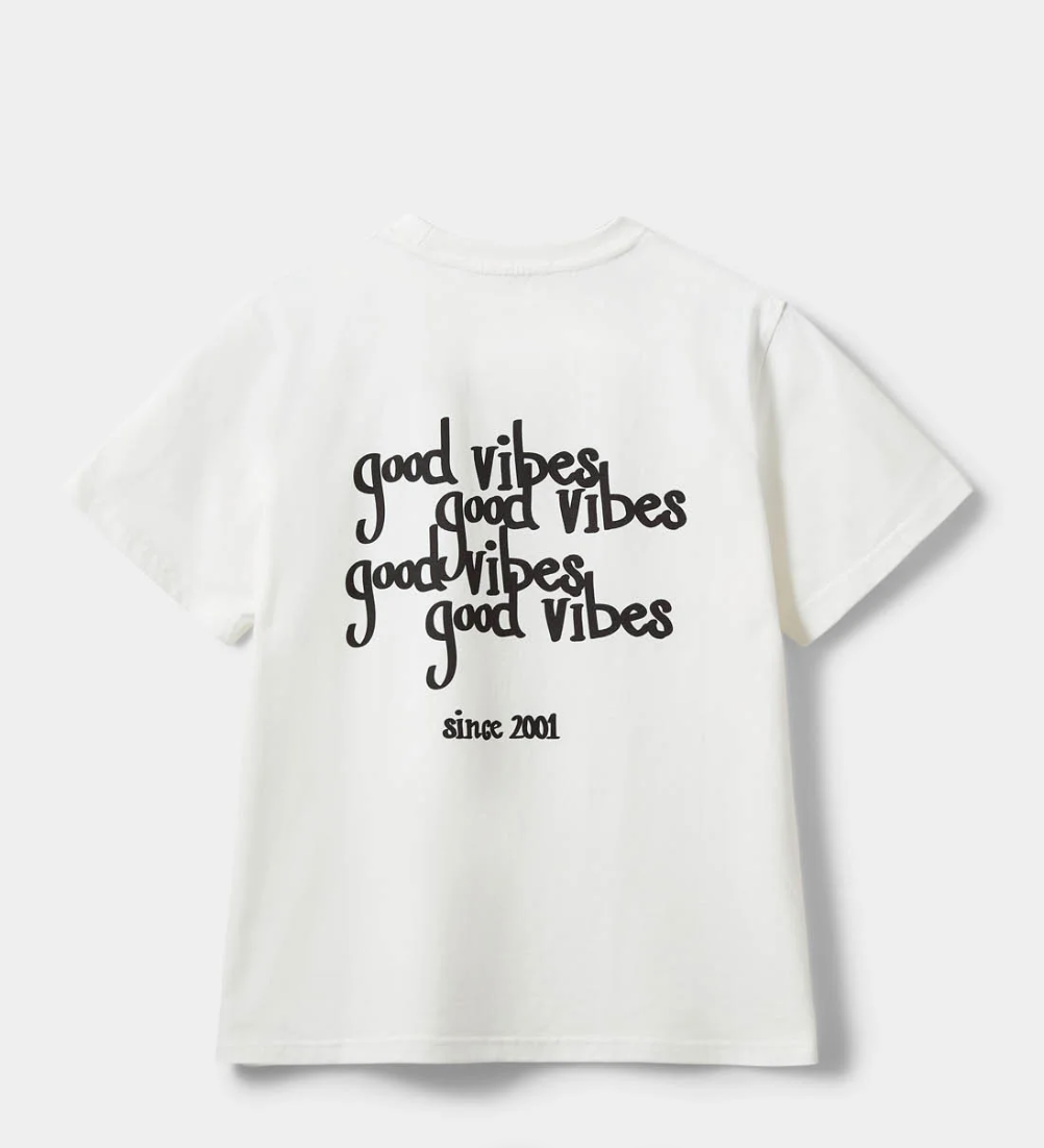 Sofie Schnoor RiverSW Printed Boxy T-shirt Off White