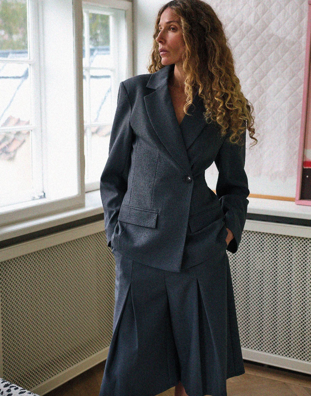 La Rouge Lilia Blazer Grey