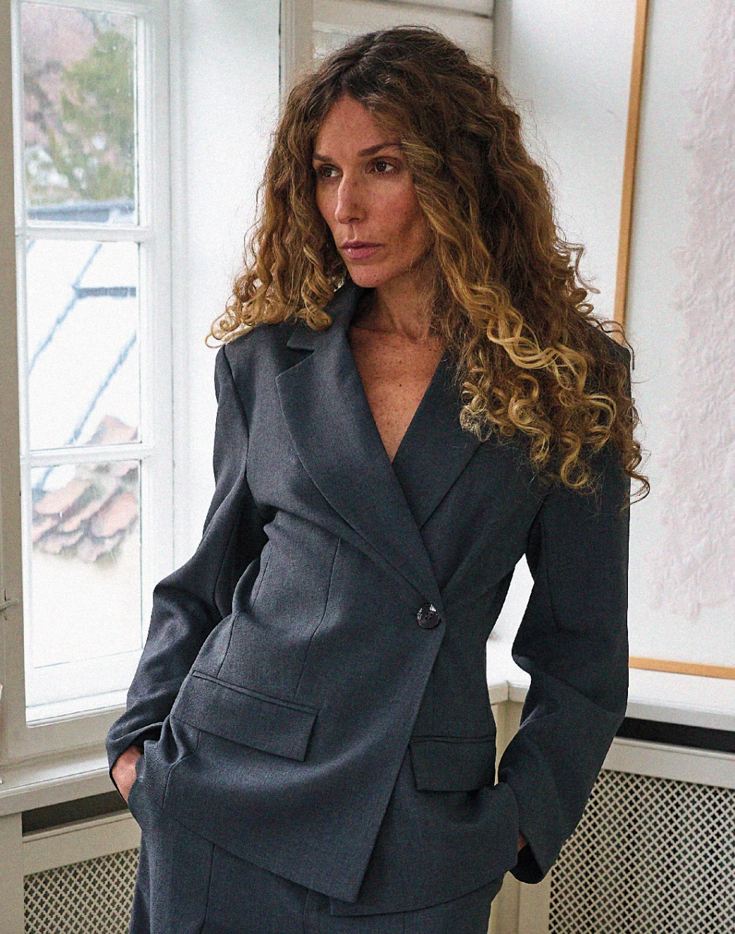 La Rouge Lilia Blazer Grey
