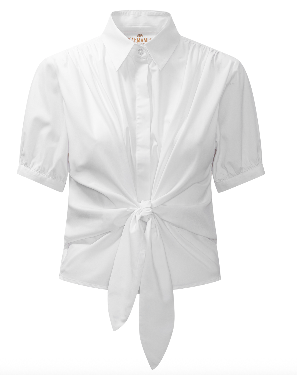 Karmamia Lee Short Shirt White Cotton
