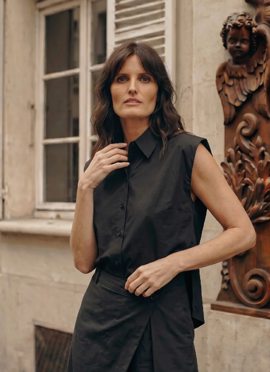 La Rouge Pia Blouse LR1666 Black