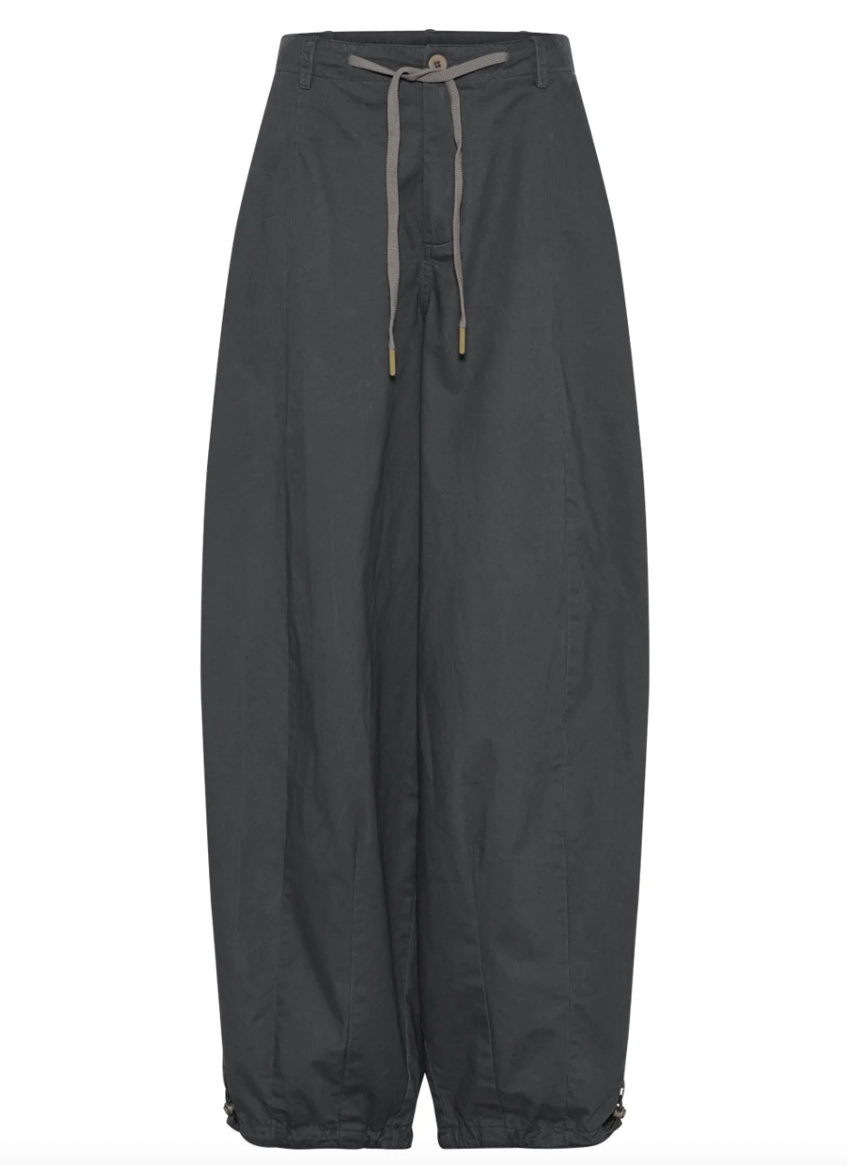La Rouge Baggy Pants Dark Grey