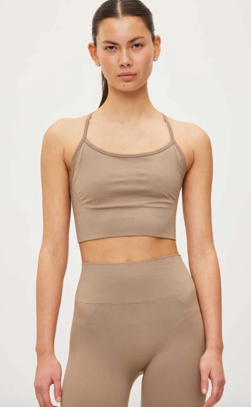 Rethinkit Studios Hilde Seamless Sports Bra Mocha
