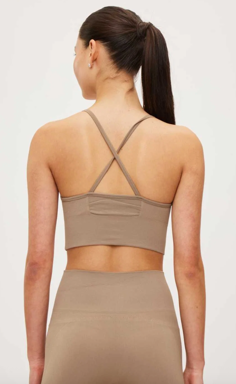 Rethinkit Studios Hilde Seamless Sports Bra Mocha