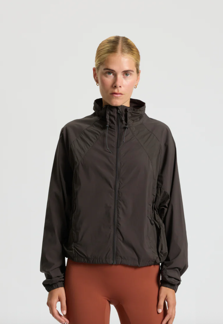 Rethinkit Studios Track Jacket Oversized Kia Almost Black