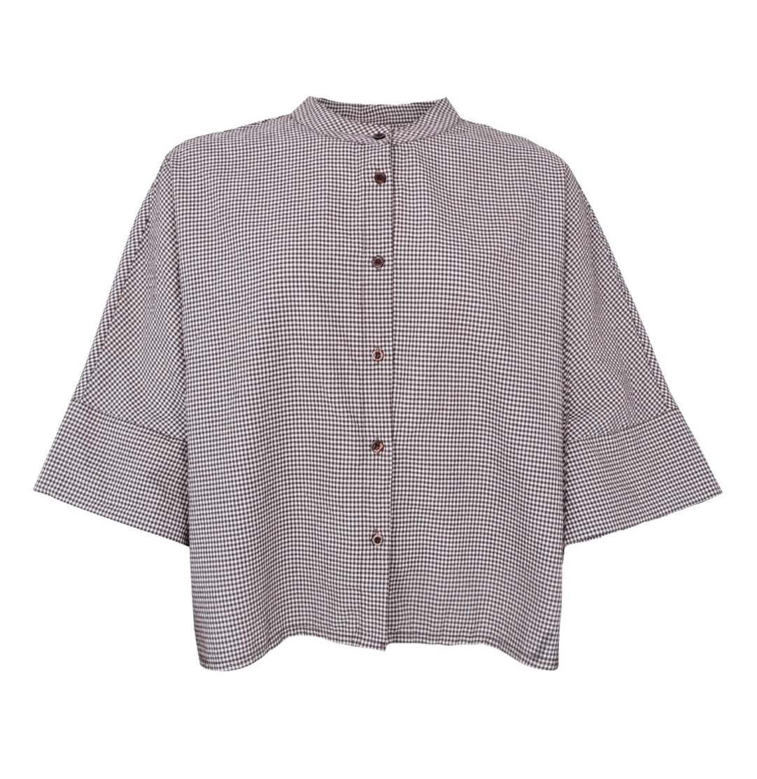 Black Colour BCManon Loose Shirt Coffee
