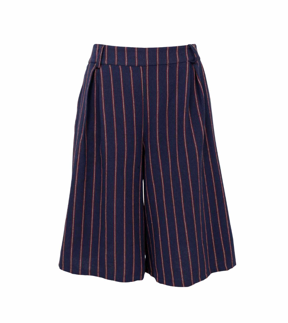 Black Colour BCPeta Shorts Navy
