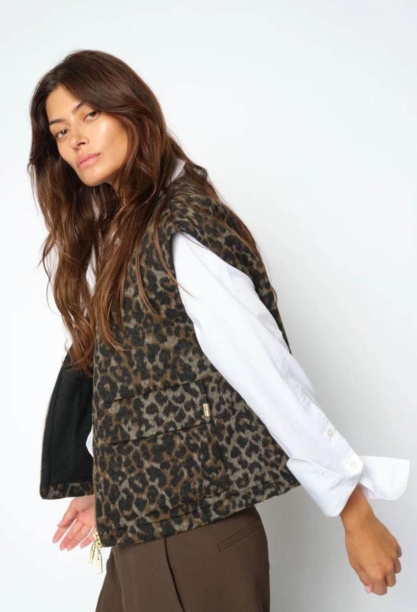Mos Mosh MMElise Leo Vest Black