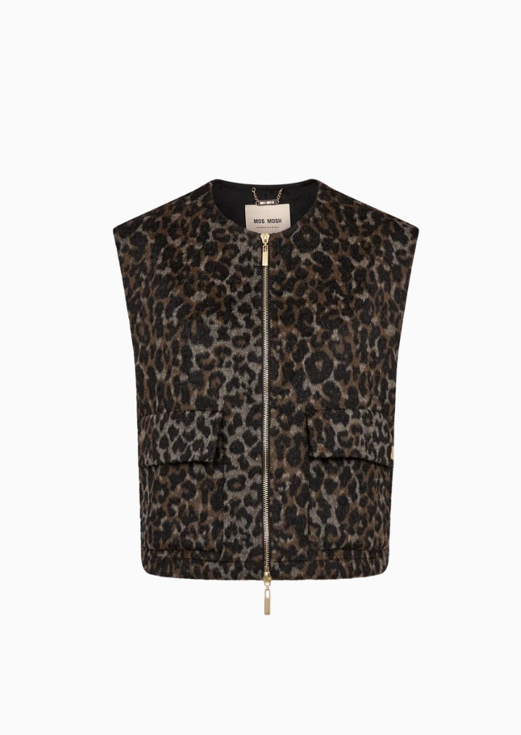 Mos Mosh MMElise Leo Vest Black