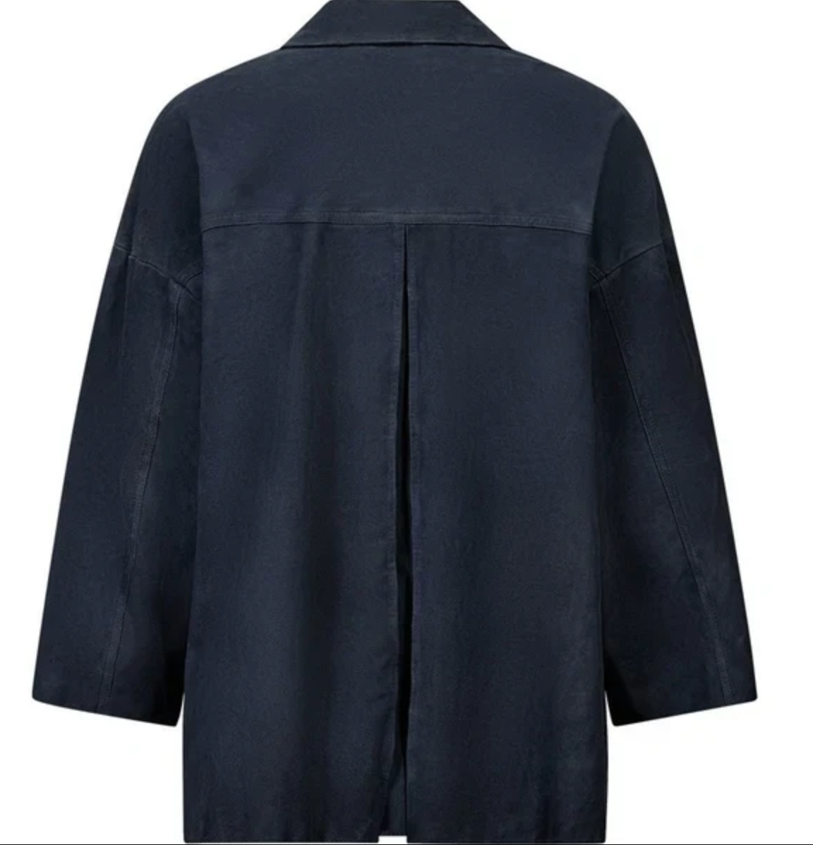Depeche TonjaDep Suede Oversize Shirt Ocean
