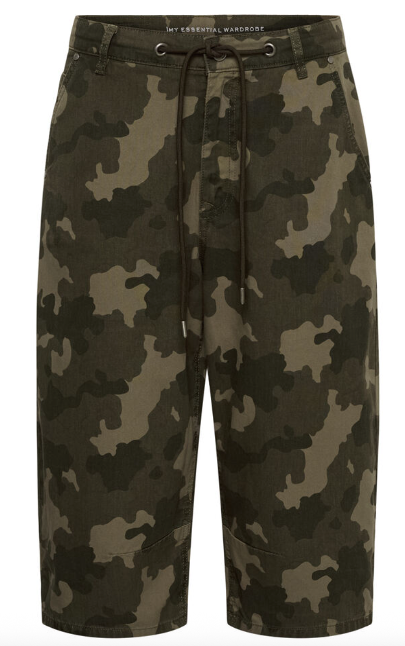 My Essential Wardrobe MWFroda Culotte Camuflage Bungee Cord Camo Print