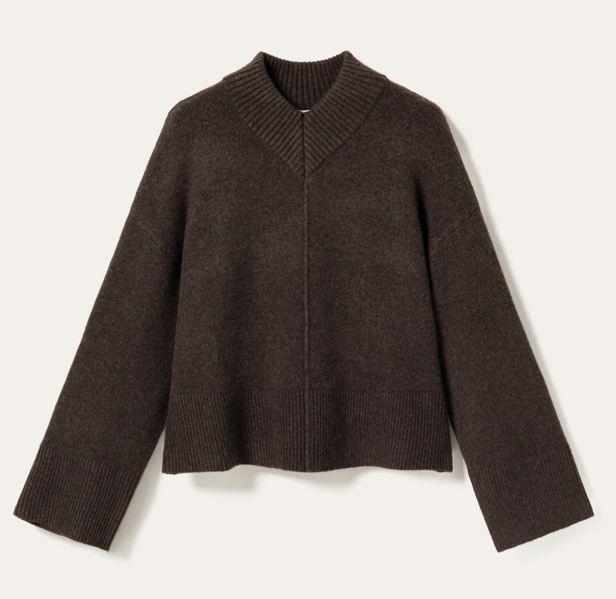 Noella N-Maidie Knit Chocolate Melange