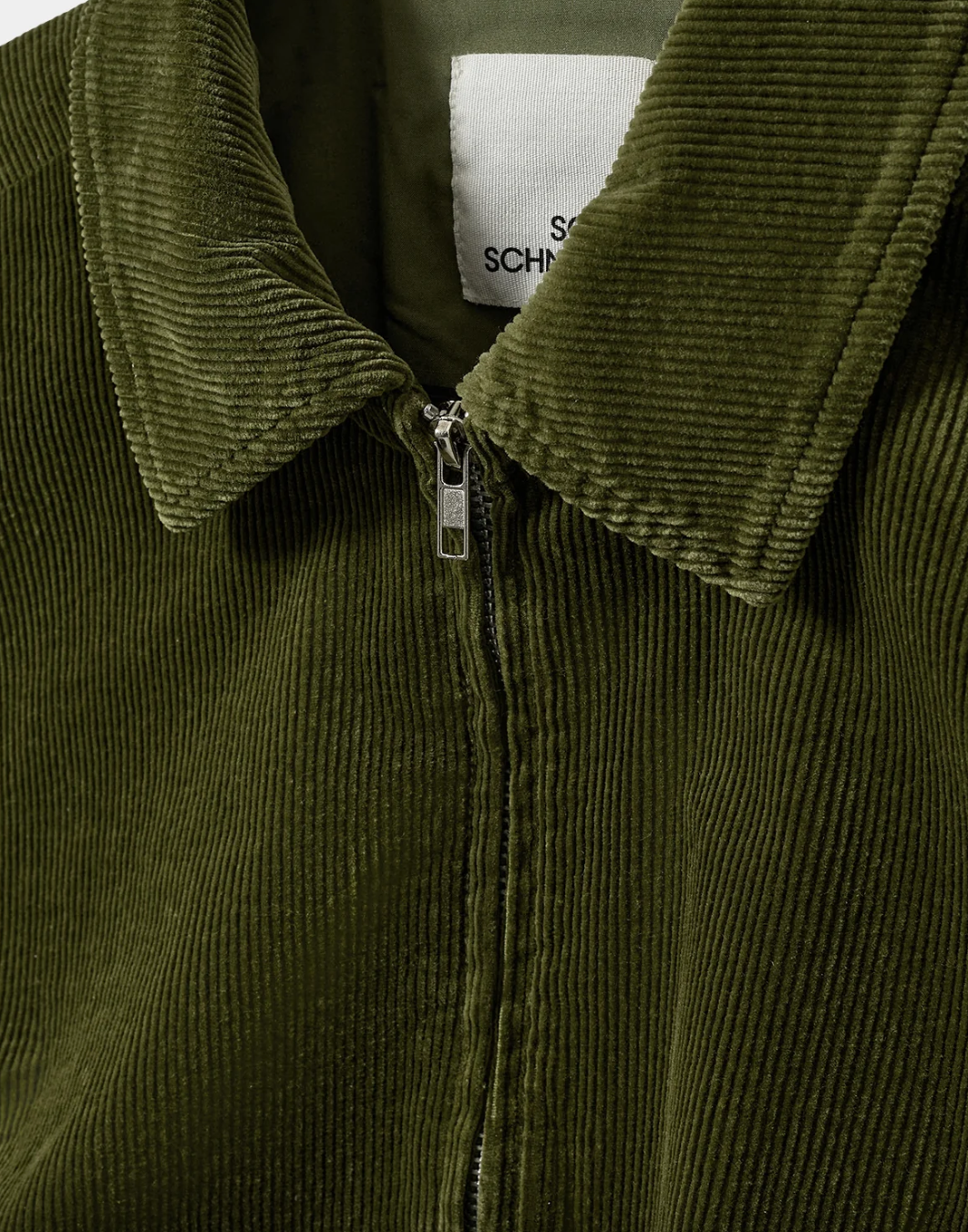 Sofie Schnoor PriellaSW Fitted Corduroy Jacket Olive Green