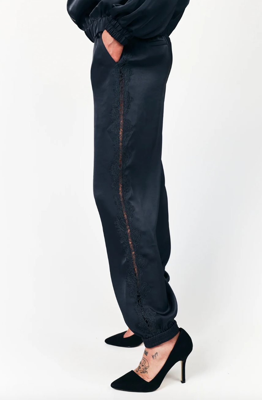 Lollys Laundry TalmaLL Pants Washed Black