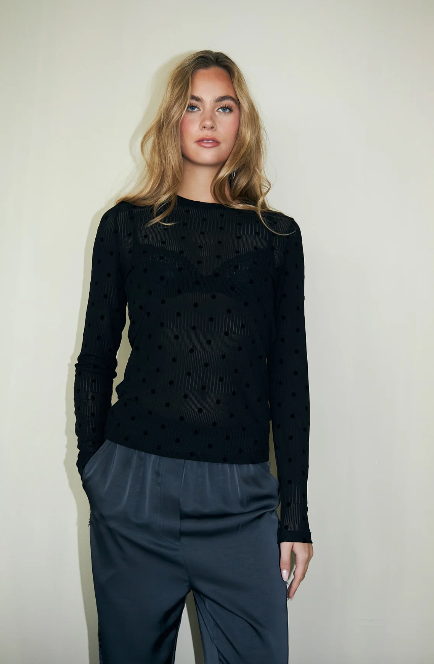 Lollys Laundry IrieLL Blouse LS Black