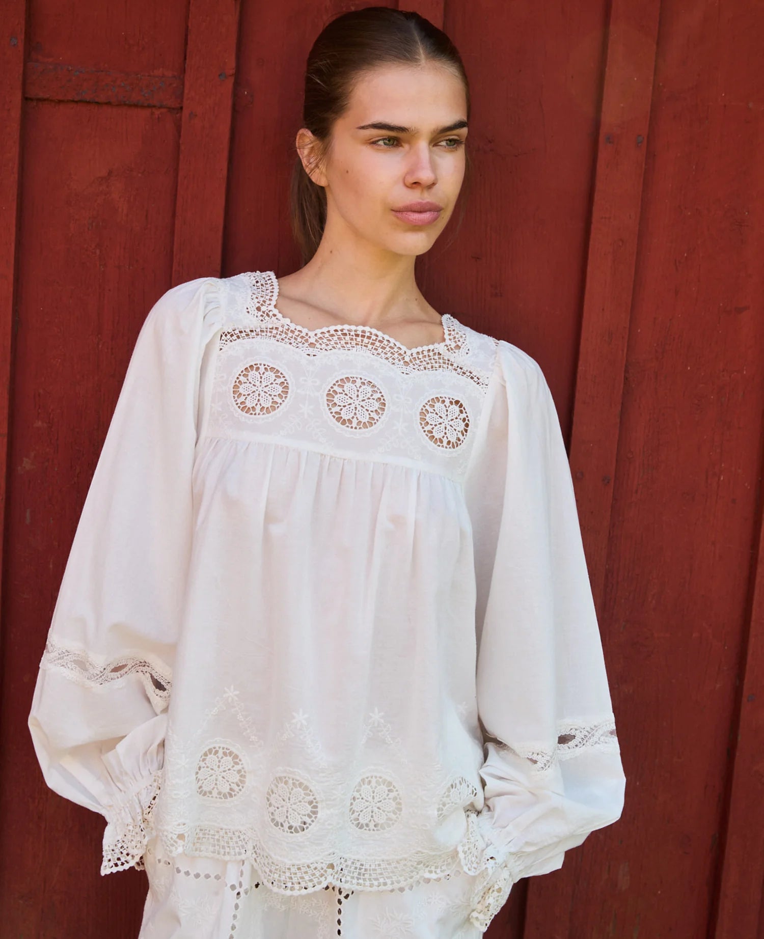 Sissel Edelbo Soleia Top Off White