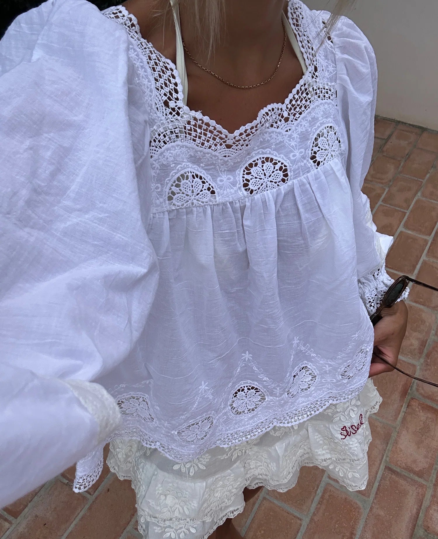 Sissel Edelbo Soleia Top Off White