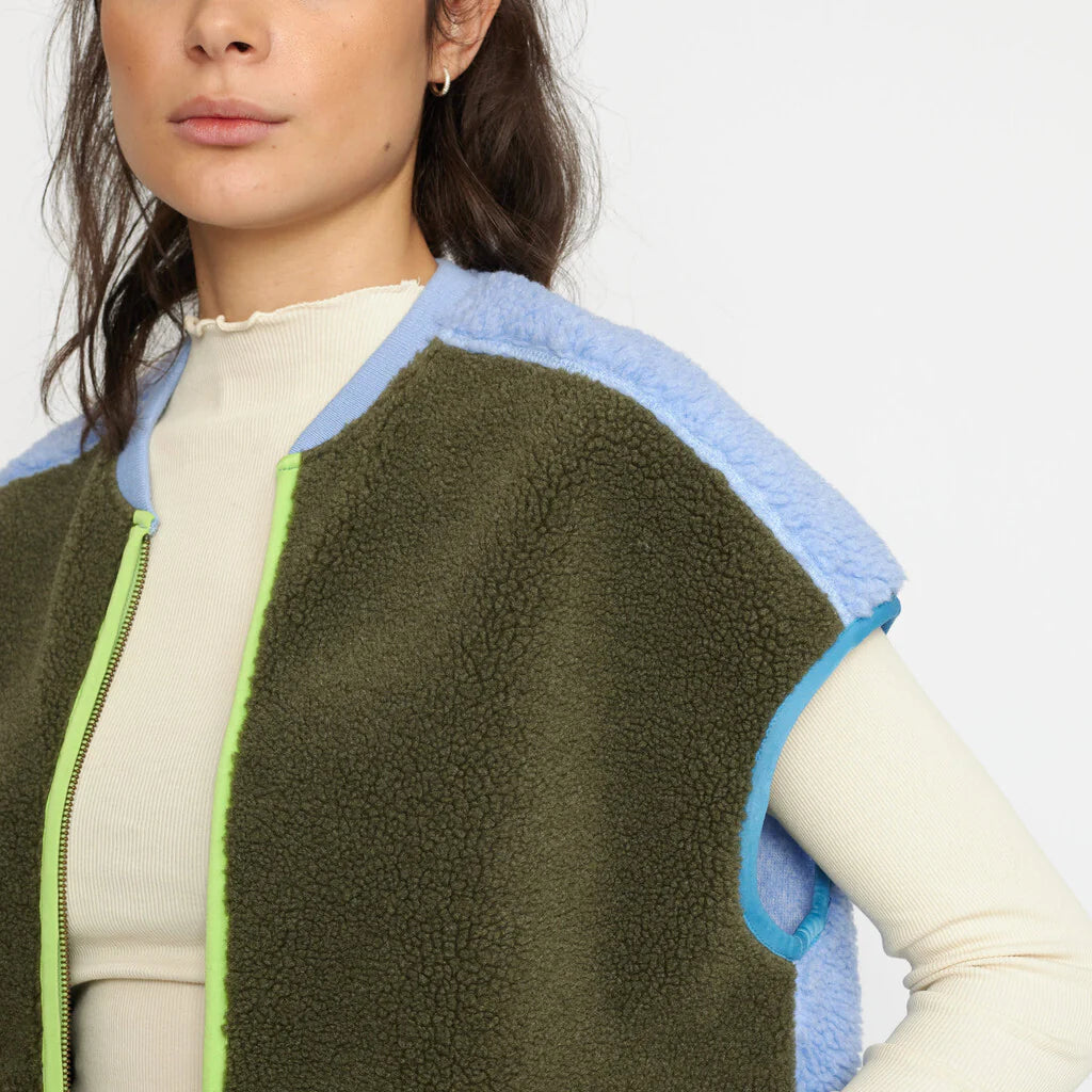 SELFHOOD Teddy Vest 77202 Army