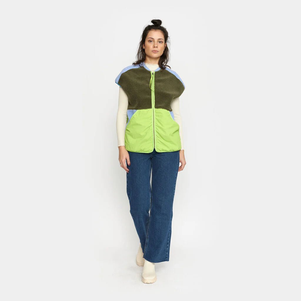 SELFHOOD Teddy Vest 77202 Army