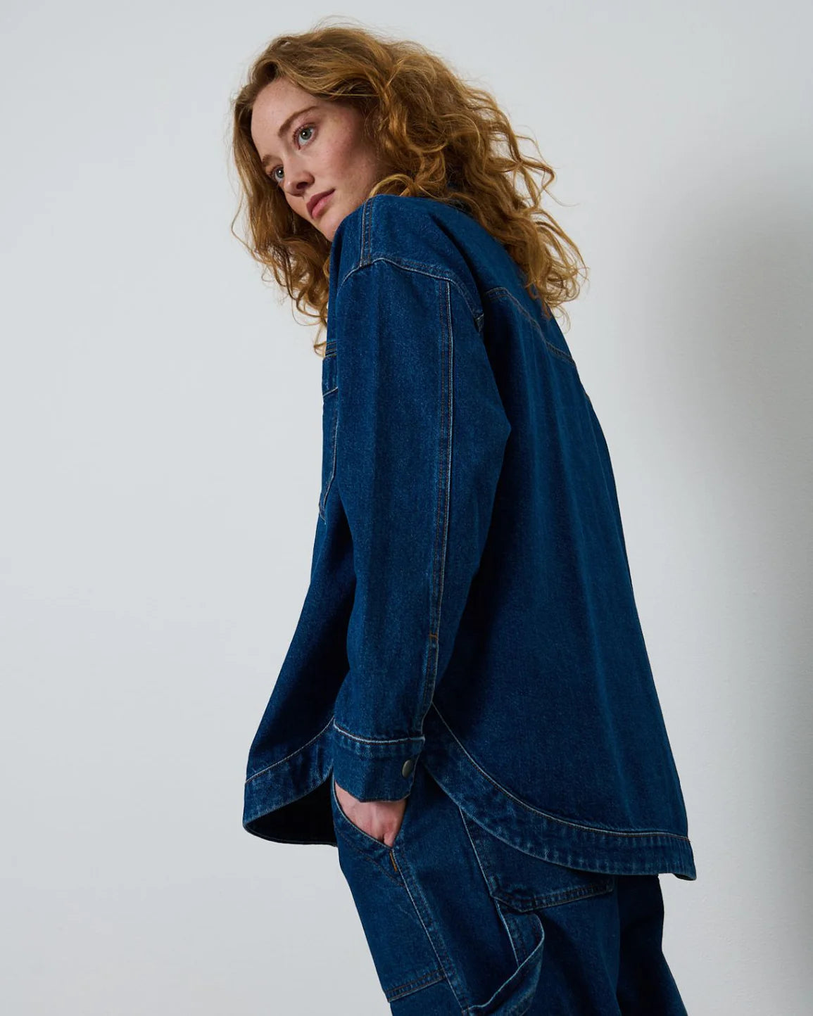 La Rouge LR1515 Vibe Jacket Denim Stone Wash