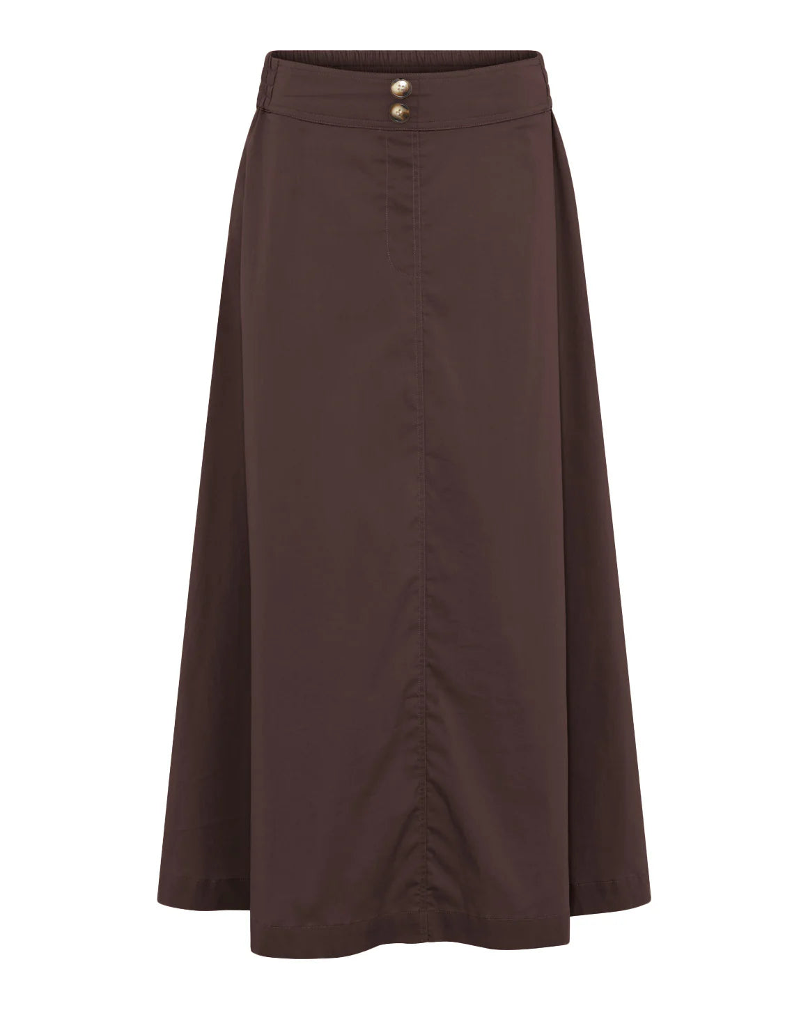 La Rouge Vilma Skirt Long Dark Brown