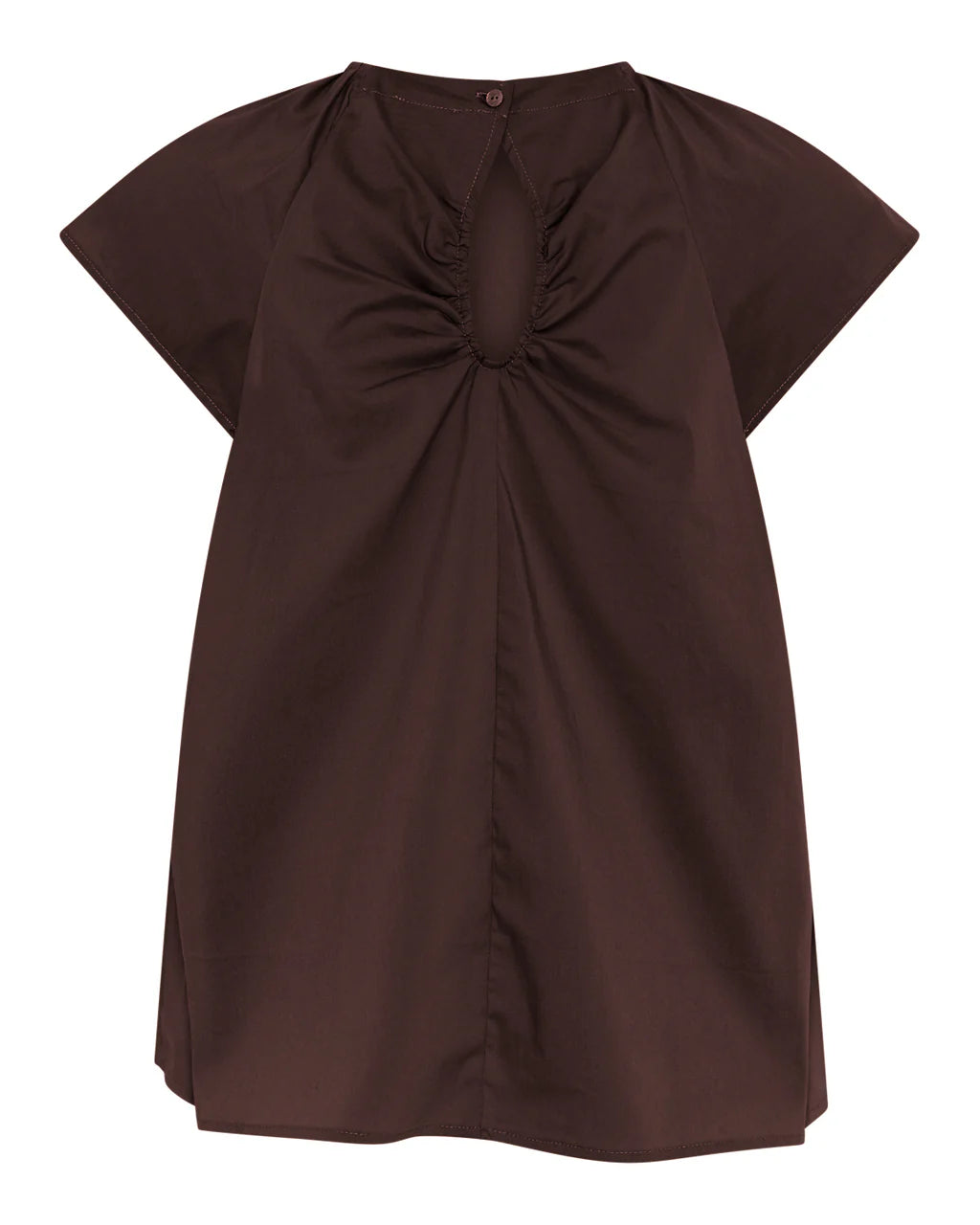 La Rouge Vilma Sleeveless Top LR1929 Dark Brown