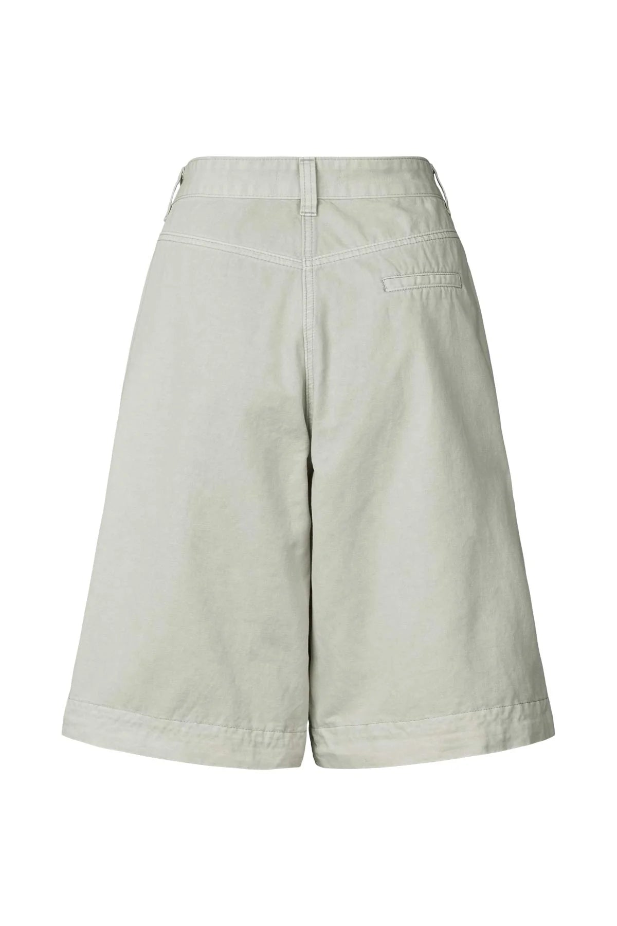 Rabens Saloner Canvas Light Cargo Pants Pammi Grey Cloud