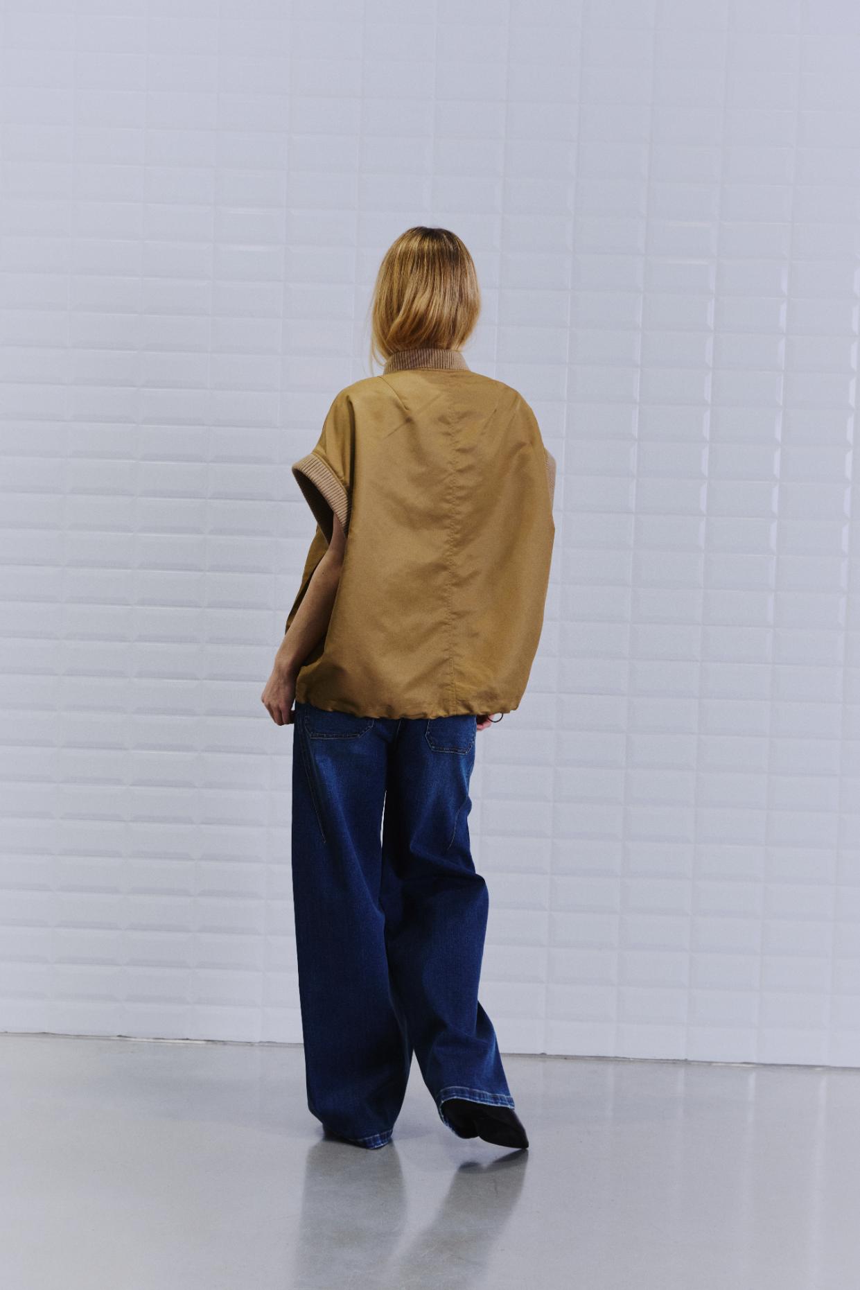 WITHBLACK WBLimperial Waistcoat Dark Camel