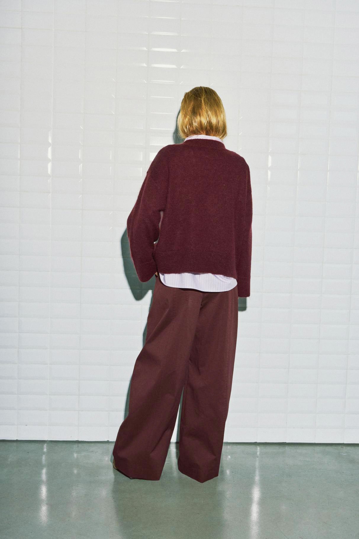 WITHBLACK WBLNikita LS Pullover Wine