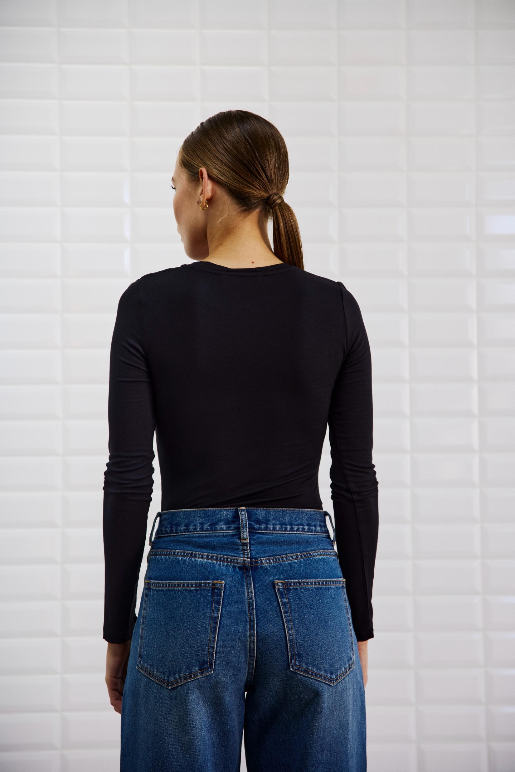 WITHBLACK WBLjosefine LS Tee Black