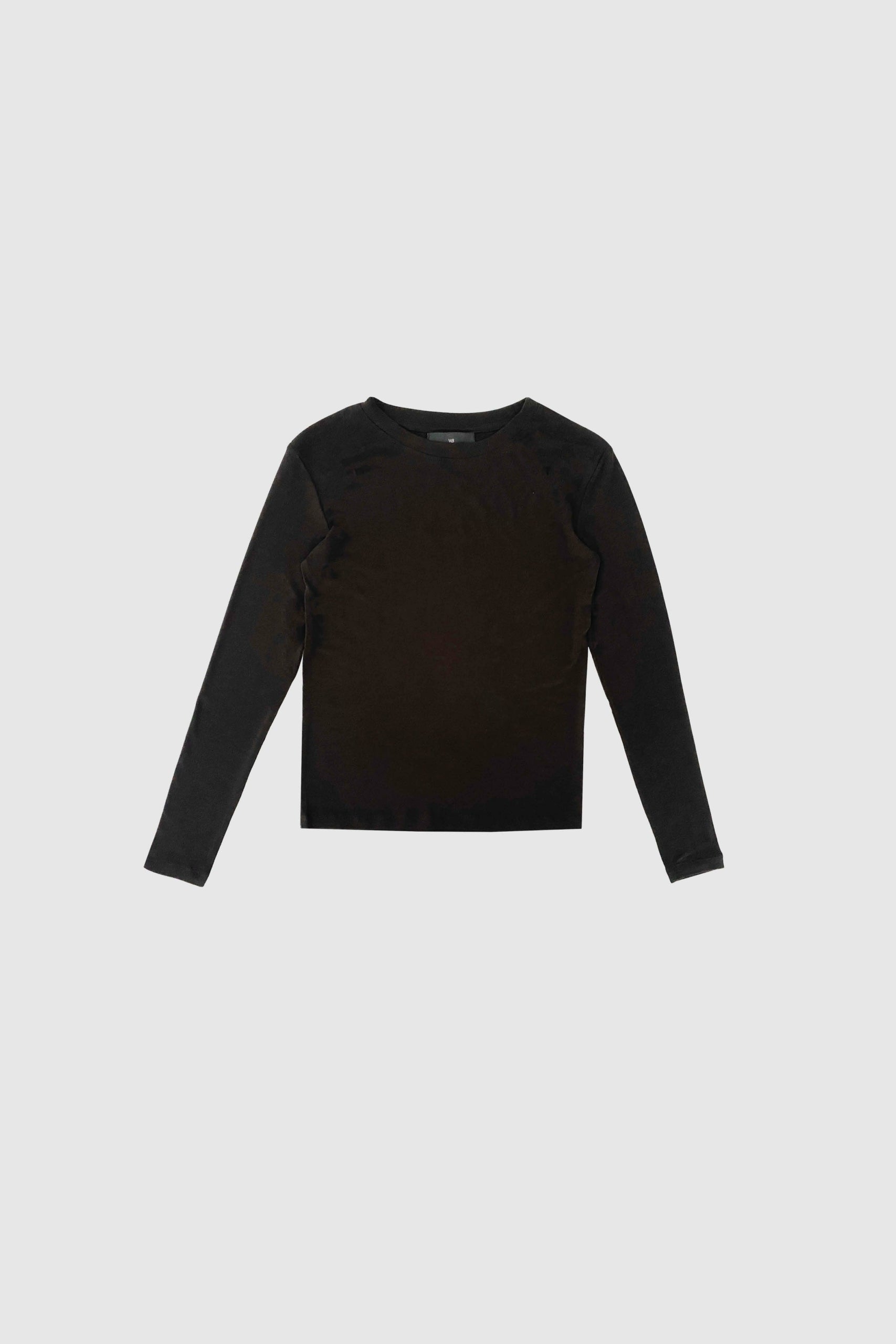 WITHBLACK WBLjosefine LS Tee Dark Brown