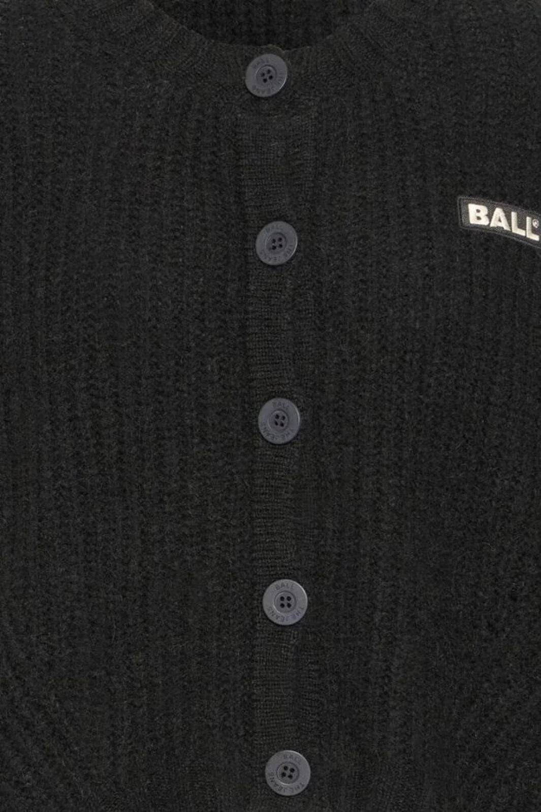 BALL Bastacy Rib Cardigan 193911 Black