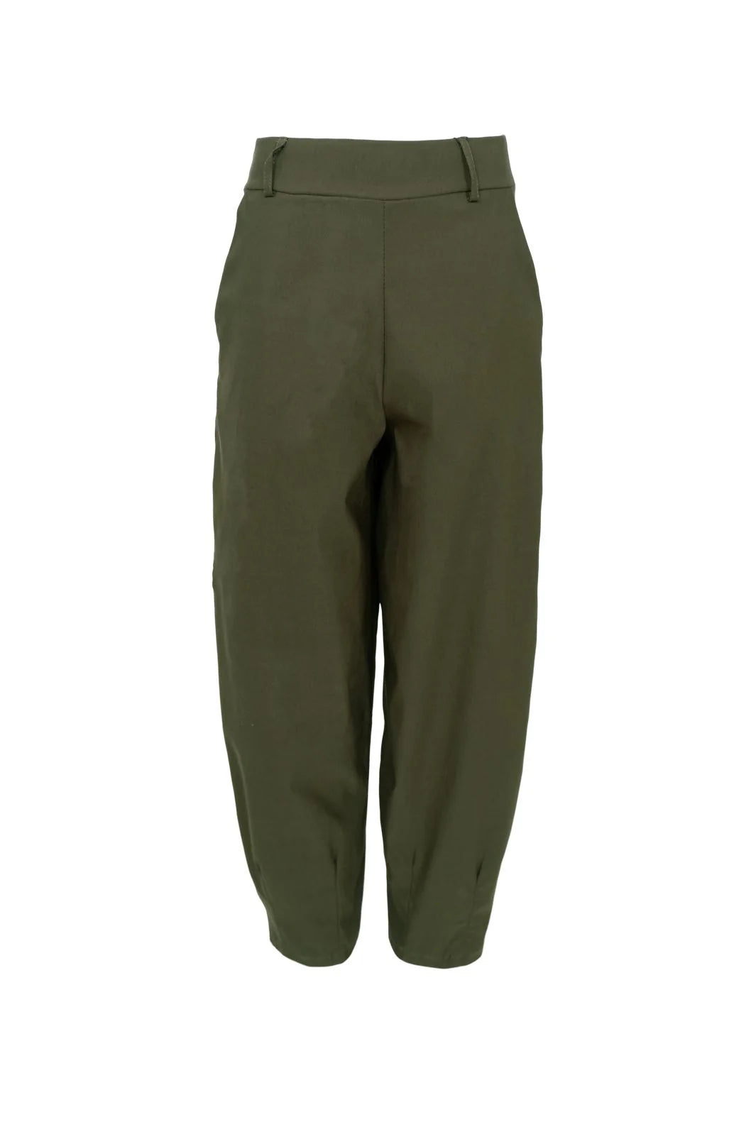 Black Colour BC Beverly Barrel Pant 41010 Dk. Army