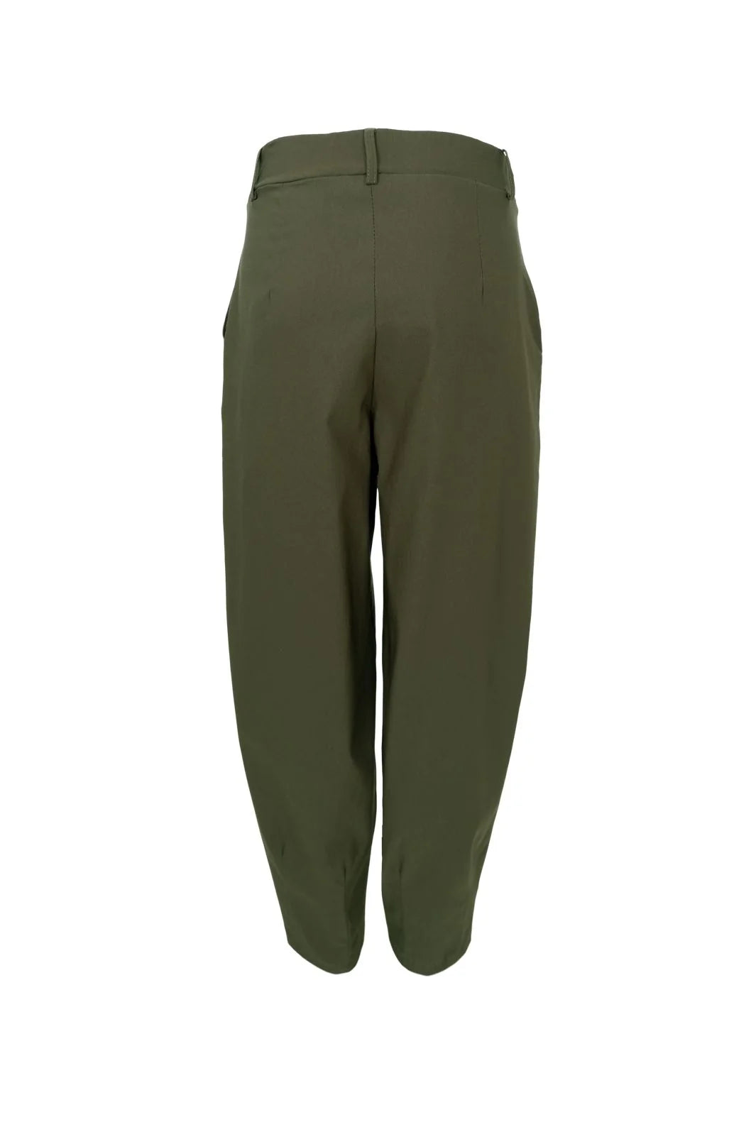 Black Colour BC Beverly Barrel Pant 41010 Dk. Army