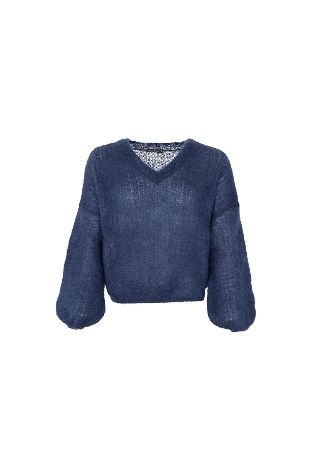 Black Colour BC Bjoerk Rib Jumper 1263 Navy