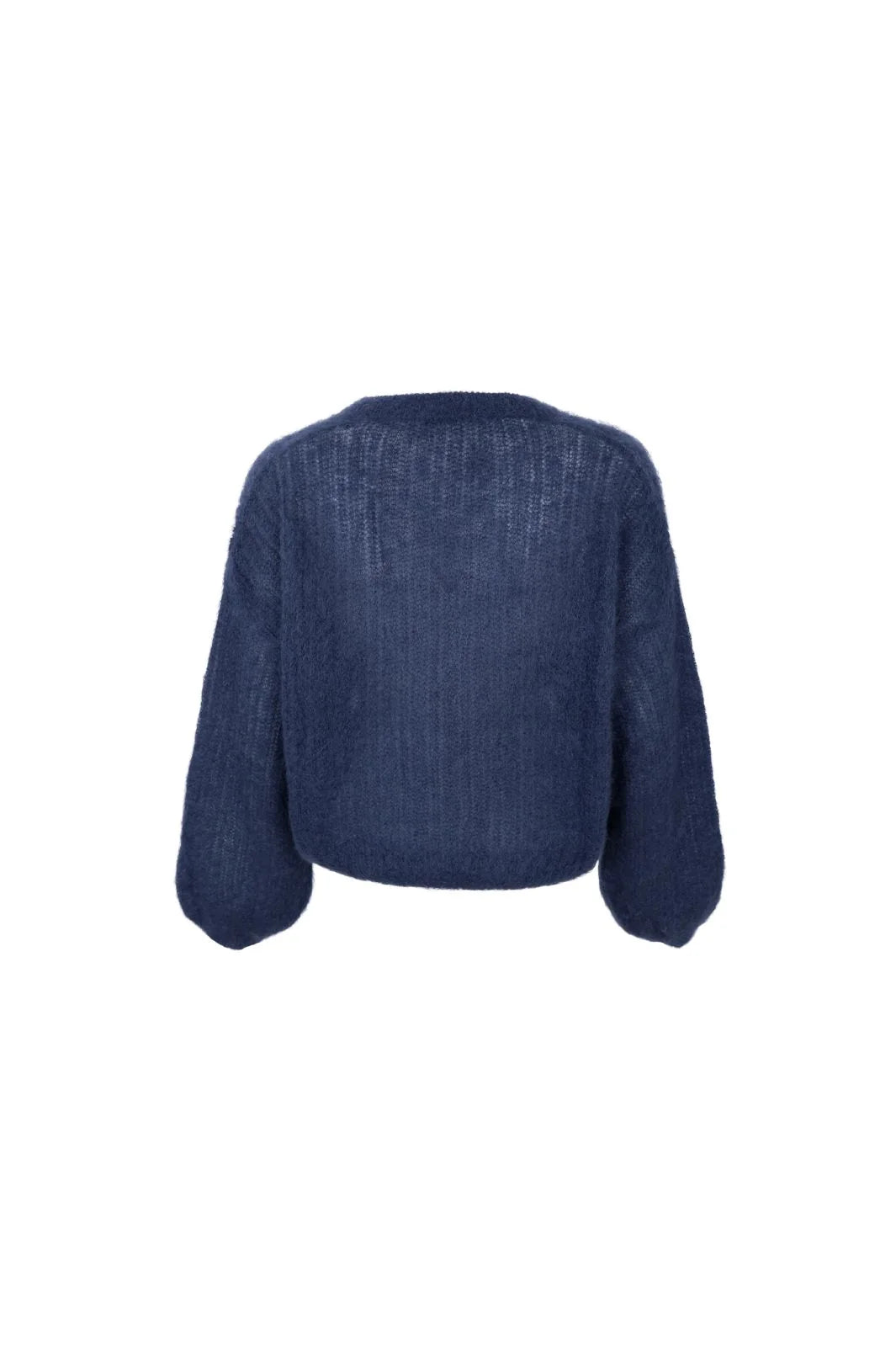 Black Colour BC Bjoerk Rib Jumper 1263 Navy